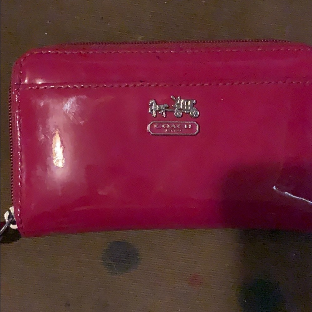 Coach wristlet purse